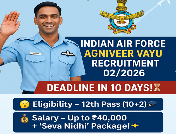 Indian Air Force Agniveer Vayu Recruitment 2025
